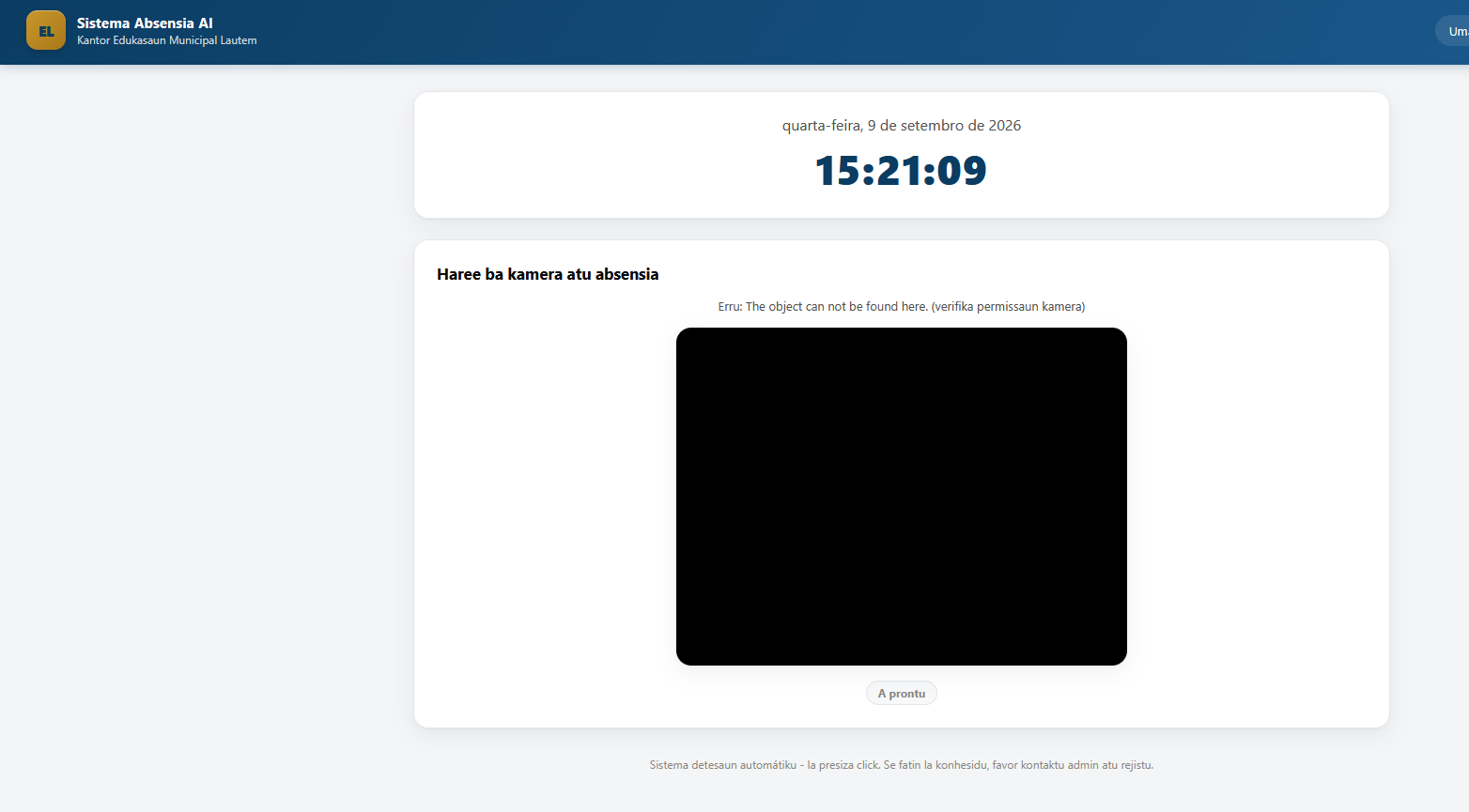 AI Online Attendance System