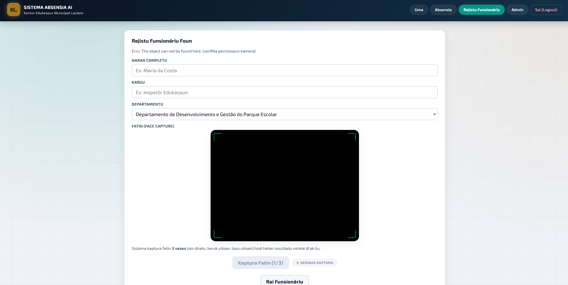 AI Online Attendance System